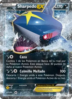 Sharpedo-EX 91/160 · Duelos Primigenios
