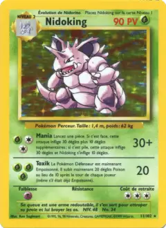 Nidoking 11/102 · Set de Base