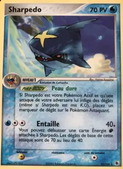 Sharpedo 22 · EX Rubis & Saphir