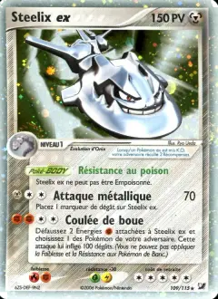 Steelix ex 109 · EX Forces Cachées