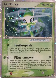 Celebi ex 117 · EX Forces Cachées