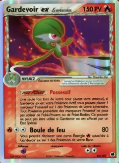 Gardevoir ex δ 93 · EX Île des Dragons