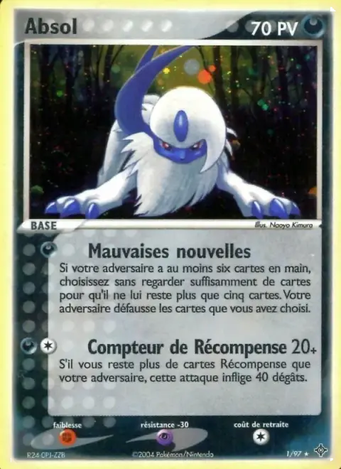 Absol 1 · EX Dragon
