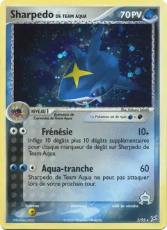 Sharpedo de la Team Aqua 5 · EX Team Magma vs Team Aqua