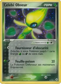 Celebi Obscur 4 · EX Légendes Oubliées