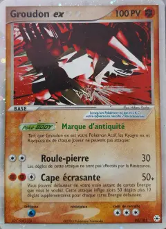 Groudon ex 93 · EX Légendes Oubliées