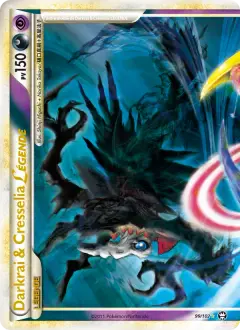 Darkrai & Cresselia LÉGENDE 99 · Triomphant