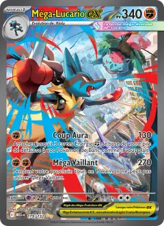 Méga-Lucario-ex 179/132 · Méga-Évolution