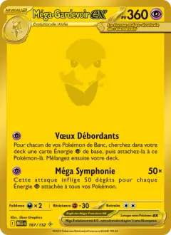 Méga-Gardevoir-ex 187/132 · Méga-Évolution