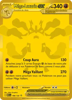 Méga-Lucario-ex 188/132 · Méga-Évolution