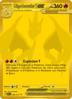 Méga-Dracaufeu Y-ex 294/217 · Héros Transcendants