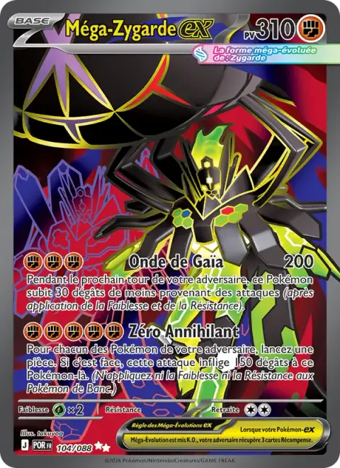 Méga-Zygarde-ex 104/088 · Équilibre Parfait