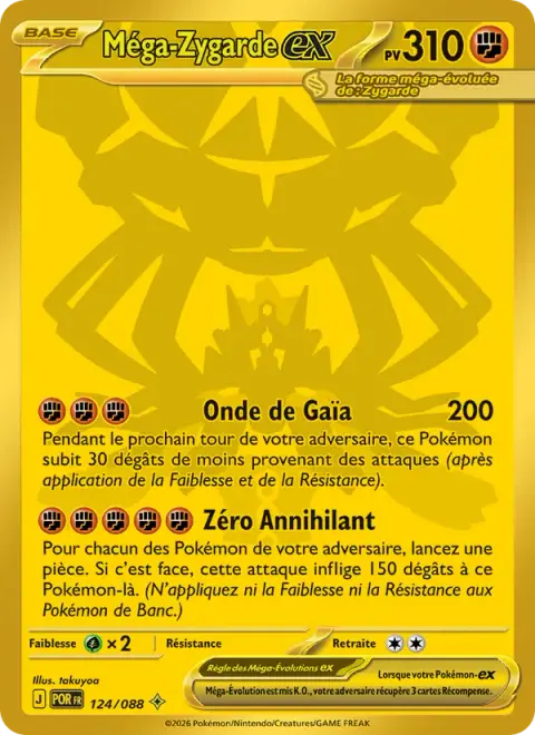 Méga-Zygarde-ex 124/088 · Équilibre Parfait