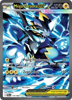 Méga-Zeraora-ex 114/120 · Nuit Noire