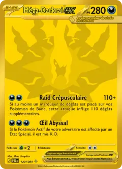 Méga-Darkrai-ex 120/120 · Nuit Noire