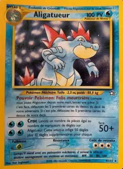 Aligatueur 4/111 · Neo Genesis