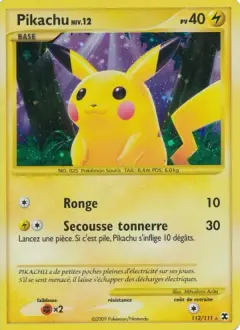 Pikachu 112/111 · Rivaux Émergeants