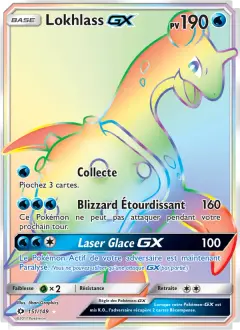 Lapras-GX 151/149 · Soleil et Lune
