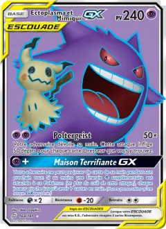 Gengar & Mimikyu-GX 164/181 · Duo de Choc