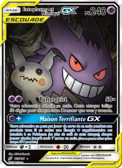Gengar & Mimikyu-GX 165/181 · Duo de Choc