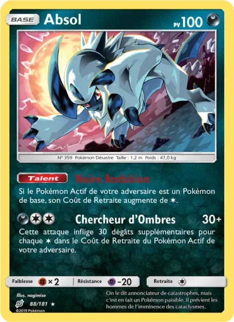 Absol 88/181 · Duo de Choc