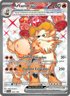 Arcanin-ex 224/198 · Écarlate et Violet