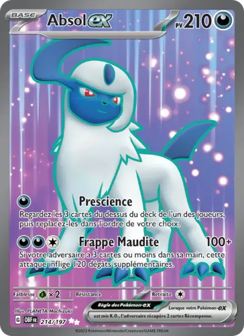 Absol-ex 214/197 · Flammes Obsidiennes
