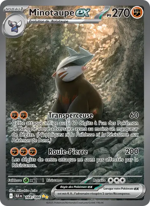 Minotaupe-ex 168/086 · Foudre Noire