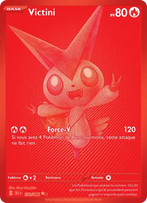 Victini 171/086 · Foudre Noire