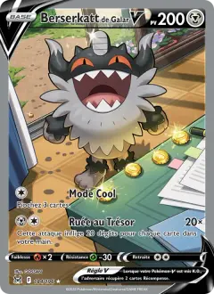 Berserkatt de Galar V 184/196 · Origine Perdue