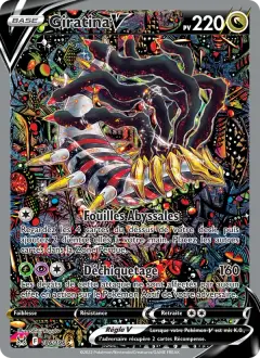 Giratina V 186/196 · Origine Perdue