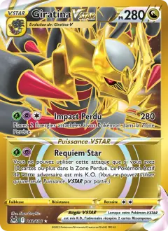 Giratina VSTAR 212/196 · Origine Perdue