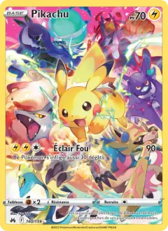 Pikachu 160/159 · Zénith Suprême