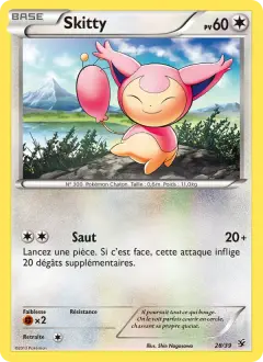Skitty 28/039 · Bienvenue à Kalos