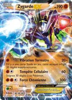 Zygarde-ex 54/124 · Impact des Destins