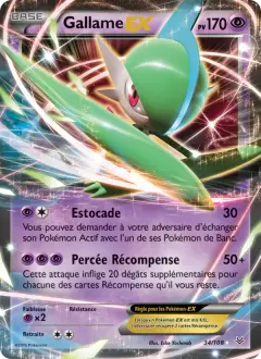 Gallade-EX 34/108 · Ciel Rugissant