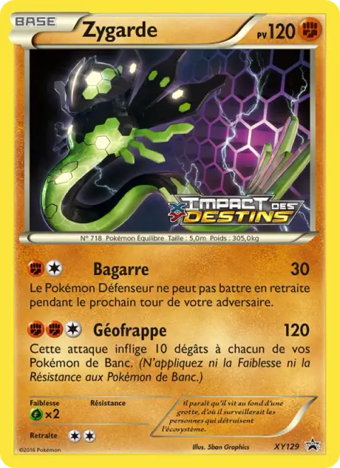 Zygarde XY129 · Promo XY