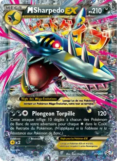 M-Sharpedo-EX XY200 · Promo XY