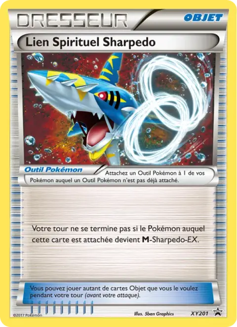 Lien Spirituel Sharpedo XY201 · Promo XY