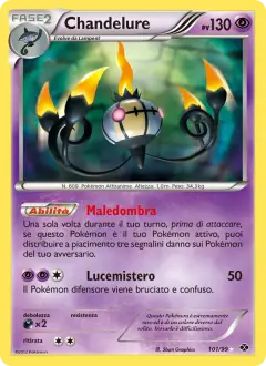 Chandelure 101/099 · Destini Futuri