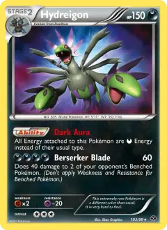 Hydreigon 103/099 · Destini Futuri
