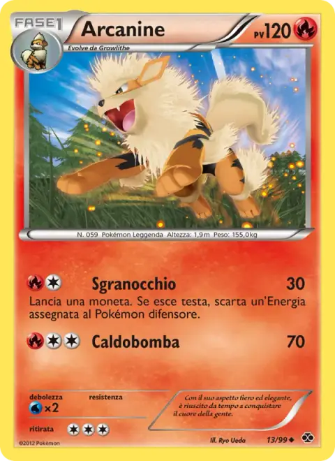 Arcanine 13/099 · Destini Futuri