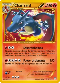 Charizard 136/135 · Uragano Plasma