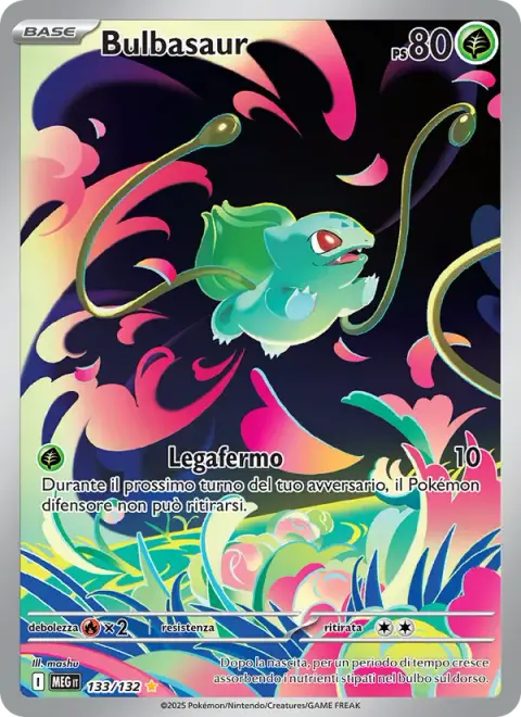 Bulbasaur 133/132 · Megaevoluzione