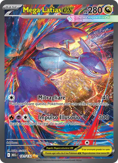 Mega Latias-ex 181/132 · Megaevoluzione