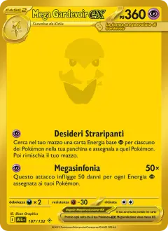 Mega Gardevoir-ex 187/132 · Megaevoluzione