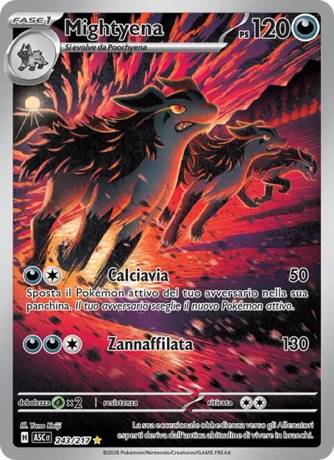Mightyena 243/217 · Ascesa Eroica