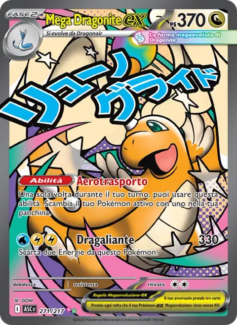 Mega Dragonite-ex 271/217 · Ascesa Eroica