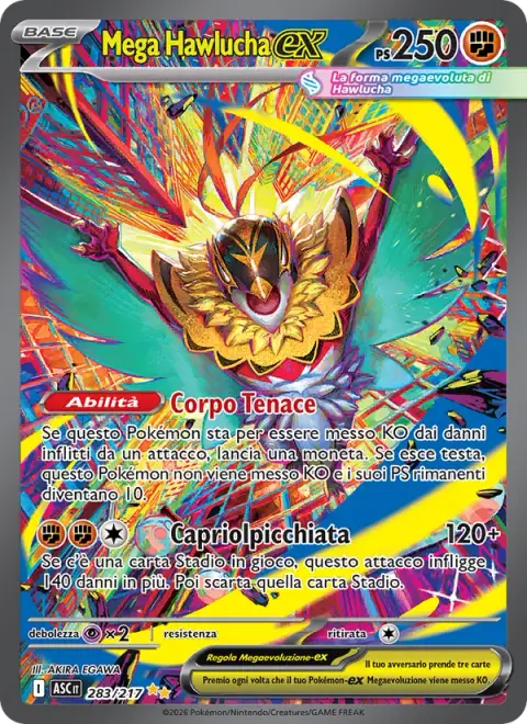 Mega Hawlucha-ex 283/217 · Ascesa Eroica