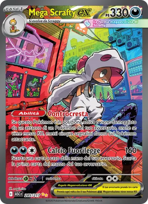 Mega Scrafty-ex 285/217 · Ascesa Eroica